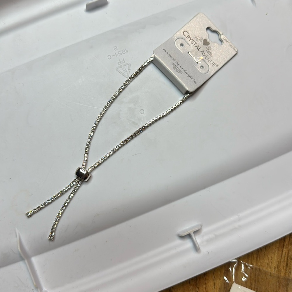 Silver slide  Bracelet